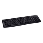 Afbeelding van Logitech K270 toetsenbord | QWERTY | draadloos | USB-ontvanger | zwart | LOG920-003736