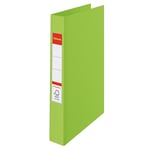 Afbeelding van Esselte Vivida ringband | A4 | plastic | 4 O-ringen | groen metallic | 42mm | ESS14461