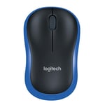 Afbeelding van Logitech M185 muis | optisch | draadloos | USB | blauw | LOG910-002239
