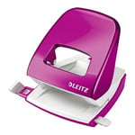Afbeelding van Leitz 5008 NeXXt WOW perforator | metaal | roze metallic | 2-gaats | tot 30 vel | LEI50081023