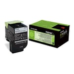 Afbeelding van Lexmark 70C2HK0 nr. 702HK toner cartridge zwart hoge capaciteit (origineel) | LEX70C2HK0