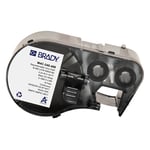 Afbeelding van Brady M4C-240-498 vinylweefsel labels zwart op wit | 6,1 mm x 4,88 m (origineel) | BRAM4C-240-498