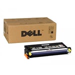 Afbeelding van Dell 593-10168 / 593-10216 (NF555) toner cartridge geel (origineel) | DELL593-10216