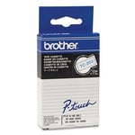 Afbeelding van Brother TC-203 tape blauw op wit 12mm x 7,7m (origineel) | BROTC-203