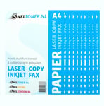 Afbeelding van Sneltoner A4 papier | 250 vel | 80gr. | 10 pakken | SNELA4250VEL_10