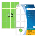 Afbeelding van Herma 2455 multifunctionele etiketten | 25 x 40 mm | groen | 512 etiketten | HER2455