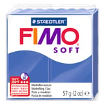 Afbeelding van Fimo 8020-33 klei soft | briljantblauw | 57 gram | STA8020-33