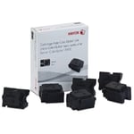 Afbeelding van XER108R01025 solid inkt zwart 6 stuks (origineel) | XER108R01025