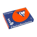 Afbeelding van Clairefontaine papier | kardinaalrood | A4 | 120 gr. | 250 vel | CLA1217PC