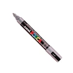 Afbeelding van POSCA PC-5M verfmarker | leisteengrijs | ronde punt | 1,8 - 2,5 mm | POSPC5MGA