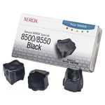 Afbeelding van Xerox 108R00668 solid inkt zwart 3 stuks (origineel) | XER108R00668