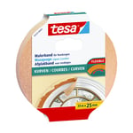 Afbeelding van Tesa 56533-00001-00 Curves afdekplakband | bruin | 25 mm x 25 m | TES56533-00001-00