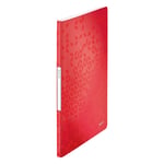 Afbeelding van Leitz 4631 WOW showalbum | A4 | rood | 20 insteekhoezen | 1 stuk | LEI46310026