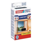 Afbeelding van Tesa vliegenhor Insect Stop | comfort | raam | 170 x 180 cm | zwart | TES55914-00021-00