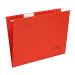 Afbeelding van Atlanta Euroflex verticale hangmap | A4 | V-bodem | rood | 25 stuks | ATL2652742200