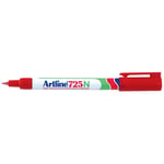 Afbeelding van Artline 725 permanent marker | rood | ronde punt | 0,4 mm | AR259NA3247