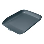 Afbeelding van Leitz 53580089 Cosy brievenbak | A4 | polystyreen | fluweel grijs | 1 stuk | LEI53580089