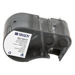 Afbeelding van Brady M5C-1500-427 tape gelamineerd vinyl zwart op wit/transparant | 38,1 mm x 7,62 m (origineel) | BRAM5C-1500-427