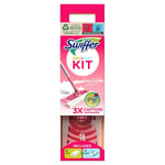 Afbeelding van Swiffer vloerwisser Dry + Wet Set | Barbie roze Limited Edition | SWISWI00138