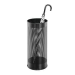 Afbeelding van Durable 335001 paraplubak | geperforeerd | metaal | zwart | 28,5 liter | DUR335001
