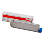 Afbeelding van OKI 44059256 toner cartridge zwart (origineel) | OKI44059256