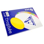 Afbeelding van Clairefontaine papier | zonnegeel | A4 | 160 gr. | 50 vel | CLA4167C