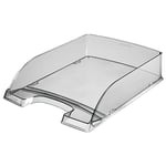 Afbeelding van Leitz 5226 brievenbak plus | middel hoog | rook transparant | 5 stuks | LEI52260092