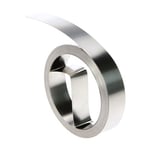 Afbeelding van DYMO S0720170 / 32500 Rhino roestvrij staal tape zonder lijmlaag zilver 12mm (origineel) | DYMS0720170