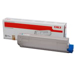 Afbeelding van OKI 44844507 toner cartridge cyaan (origineel) | OKI44844507