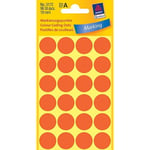 Afbeelding van Avery Zweckform 3172 markeringspunten | 18 mm | lichtrood | 96 etiketten | AVE3172