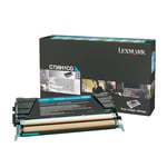 Afbeelding van Lexmark C736H1CG toner cartridge cyaan (origineel) | LEXC736H1CG