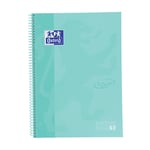 Afbeelding van Oxford Touch collegeblok | A4+ | gelinieerd | pastelturquoise | 80 vel | OXF400138326