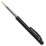 Afbeelding van BIC M10 balpen | zwart | clic | 50 stuks | ACI11BIC190125