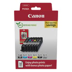 Afbeelding van Canon PGI-530 / CLI-531 photo value bundel (origineel) | CAN6117C004