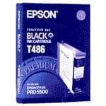 Afbeelding van Epson T486 inktcartridge zwart (origineel) | EPST486