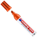 Afbeelding van Edding 500 permanent marker | oranje | beitelvormige punt | 2-7 mm | EDD4-500006