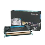 Afbeelding van Lexmark C734A1CG toner cartridge cyaan (origineel) | LEXC734A1CG