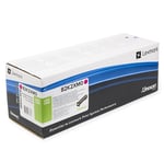 Afbeelding van Lexmark 82K2XM0 toner cartridge magenta extra hoge capaciteit (origineel) | LEX82K2XM0