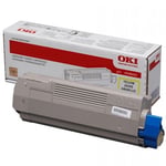 Afbeelding van OKI 45396201 toner cartridge geel hoge capaciteit (origineel) | OKI45396201