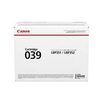 Afbeelding van Canon 039 toner cartridge zwart (origineel) | CAN039BK