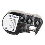Afbeelding van Brady M4-82-499-RD-BK nylonweefsel labels zwart op rood | 9,53 mm x 9,53 mm (origineel) | BRAM4-82-499-RD-BK
