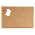 Afbeelding van Maul 2703070 prikbord | houten frame | kurk | MAU2703070