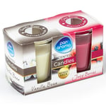 Afbeelding van Pan Aroma Mixed Pack Geurkaarsenset | Juicy Berries & Vanilla Bean | 2 stuks | QC-PAN-04256
