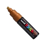 Afbeelding van POSCA PC-8K verfmarker | brons | beitel punt | 8 mm | POSPC8KBR