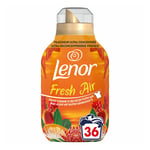 Afbeelding van Lenor Fresh Air Wasverzachter | Outdoorable Tropische Zon | 504 ml | 36 wasbeurten | QC-LE-00578