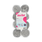 Afbeelding van Sorbo Staalspons | 8 stuks | SO430NA8366
