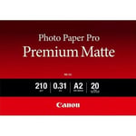 Afbeelding van Canon PM-101 premium fotopapier | mat | A2 | 210 gr. | 20 vel | CAN8657B017