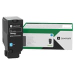 Afbeelding van Lexmark 81C2XC0 toner cartridge cyaan extra hoge capaciteit (origineel) | LEX81C2XC0