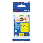 Afbeelding van Brother TZe-631S tape zwart op geel 12 mm (origineel) | BROTZE-631S
