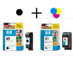 Afbeelding van HP bundel 41(tricolor) + 45(black) | HPB41A45A